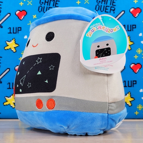 Squishmallow Adin the Gamer 8" UltraSoft Stuffed Kids Toy Plush Exclusive NWT - Picture 6 of 12
